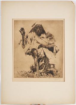 Erich Wolfsfeld, Abrahams offer.