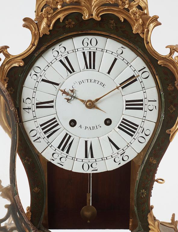 A Louis XV 18th century mantel clock.