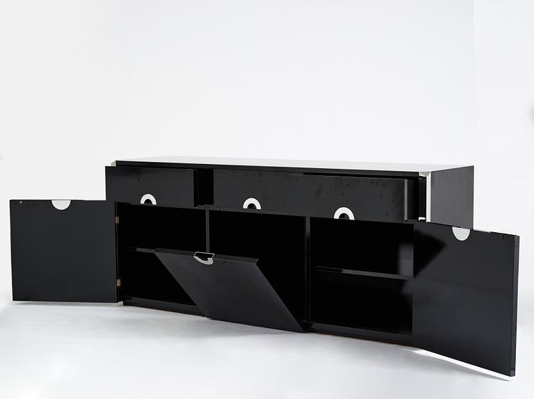 Willy Rizzo, a sideboard for Mario Sabbot, Italy 1970's.