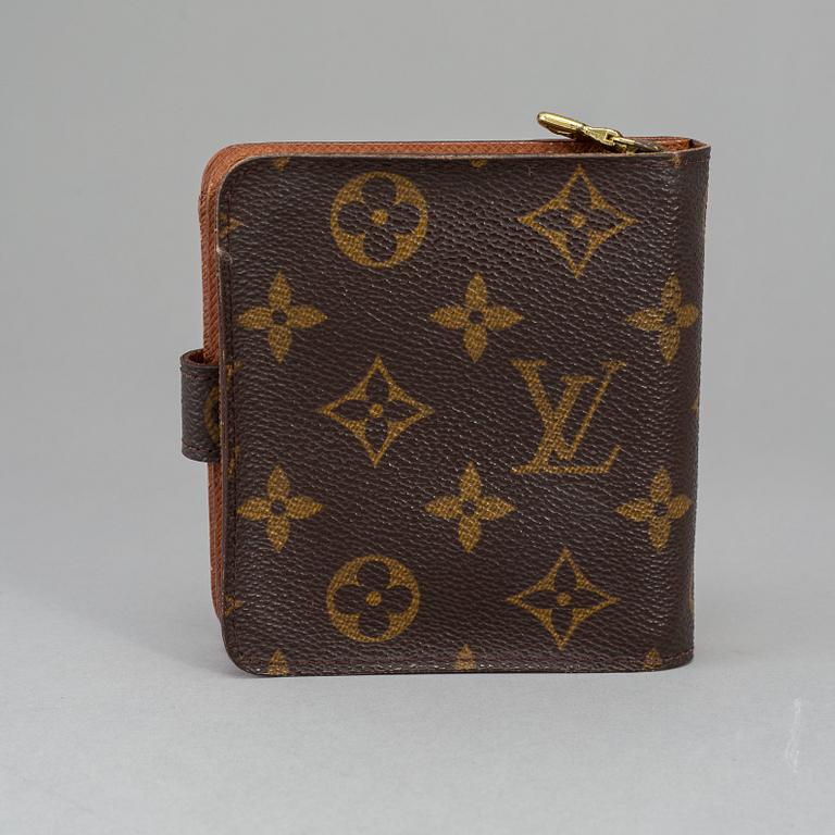 LOUIS VUITTON, plånböcker, 2 st.