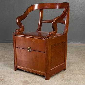 POTTSTOL, empire, 1800-talets första hälft.