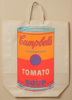 Andy Warhol, "Campbell's soup can (Tomato)".