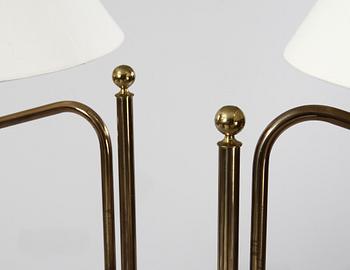 GOLVLAMPOR, ett par, Bergboms, 1900-talets andra hälft.