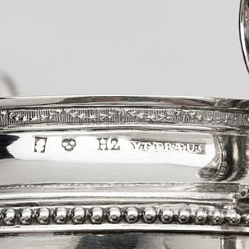 Pehr Zethelius, pokal, silver, Stockholm 1807. Empire.