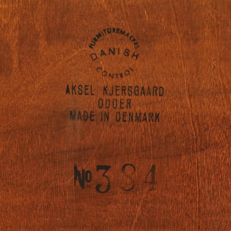 HALLMÖBEL med SPEGEL, Aksel Kjersgaard, Odder, Danmark, 1950/60-tal.