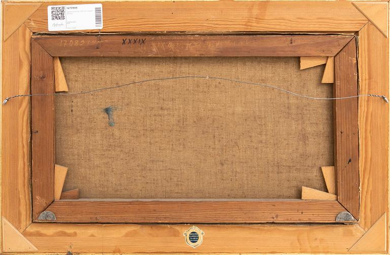 Okänd konstnär 1900-tal, Ångare till havs.