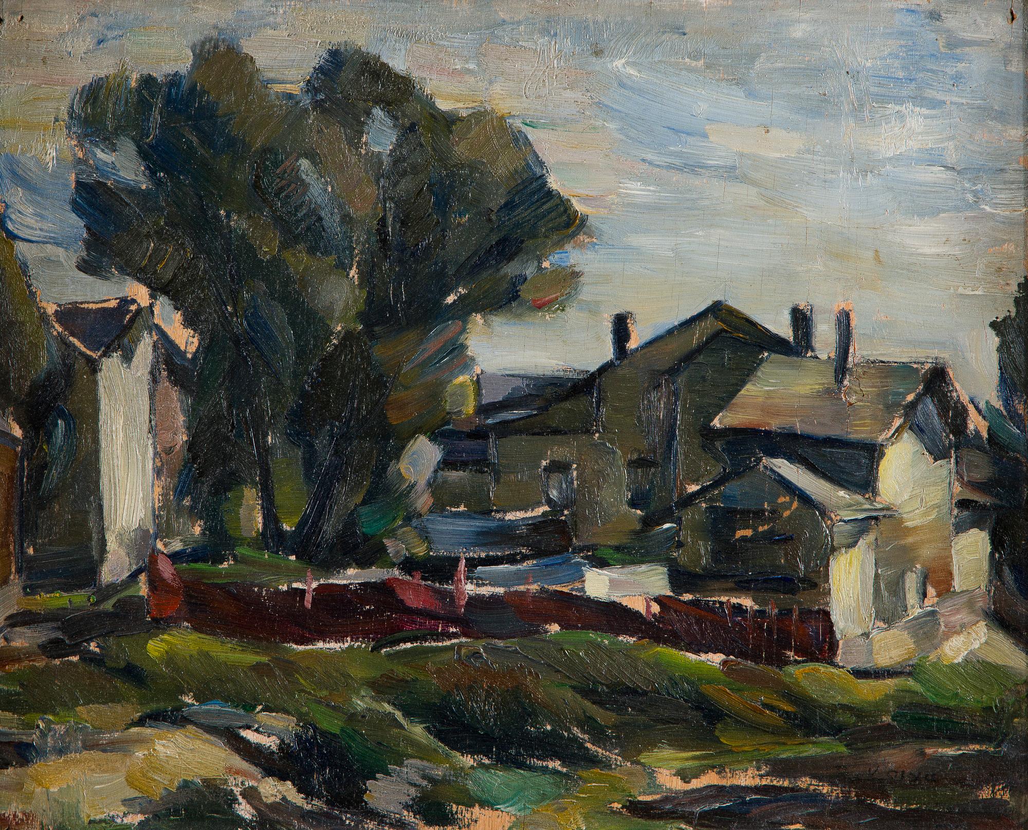 Rudolf Koivu, Town Landscape.