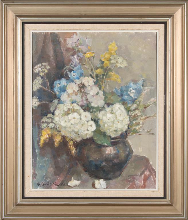 Greta Schalin, Flowers in a Vase.