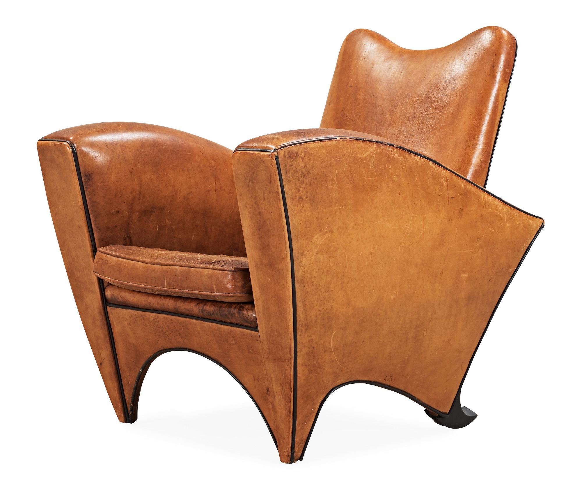 FÅTÖLJ, Bart van Bekhoven, Holland, 1970/80-tal.