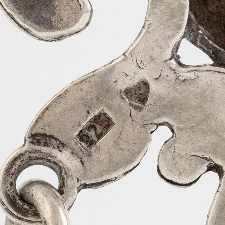 Seppo Tamminen, pendant, silver, with chain silver.