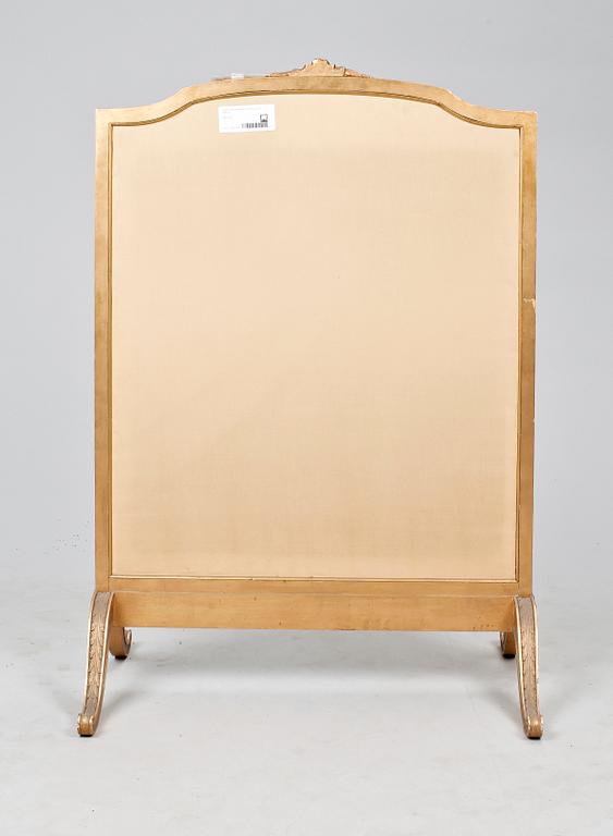 BRASSKÄRM, gustaviansk stil, 1900-tal.