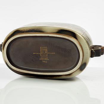 Gunnar Nylund, urna med lock, "Flambé", Rörstrand.