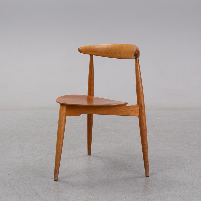 Hans J Wegner, a 'Hjertestolen' chair, Fritz Hansen, Denmark.