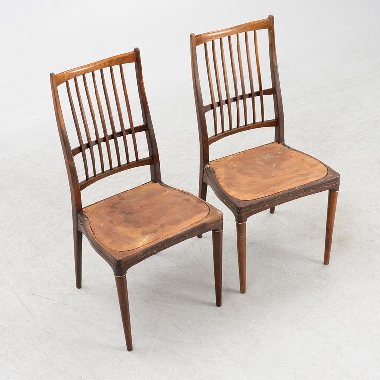 Svante Skogh, stolar, 12 st, ”Cortina”, Säffle möbelfabrik, 1960-tal.