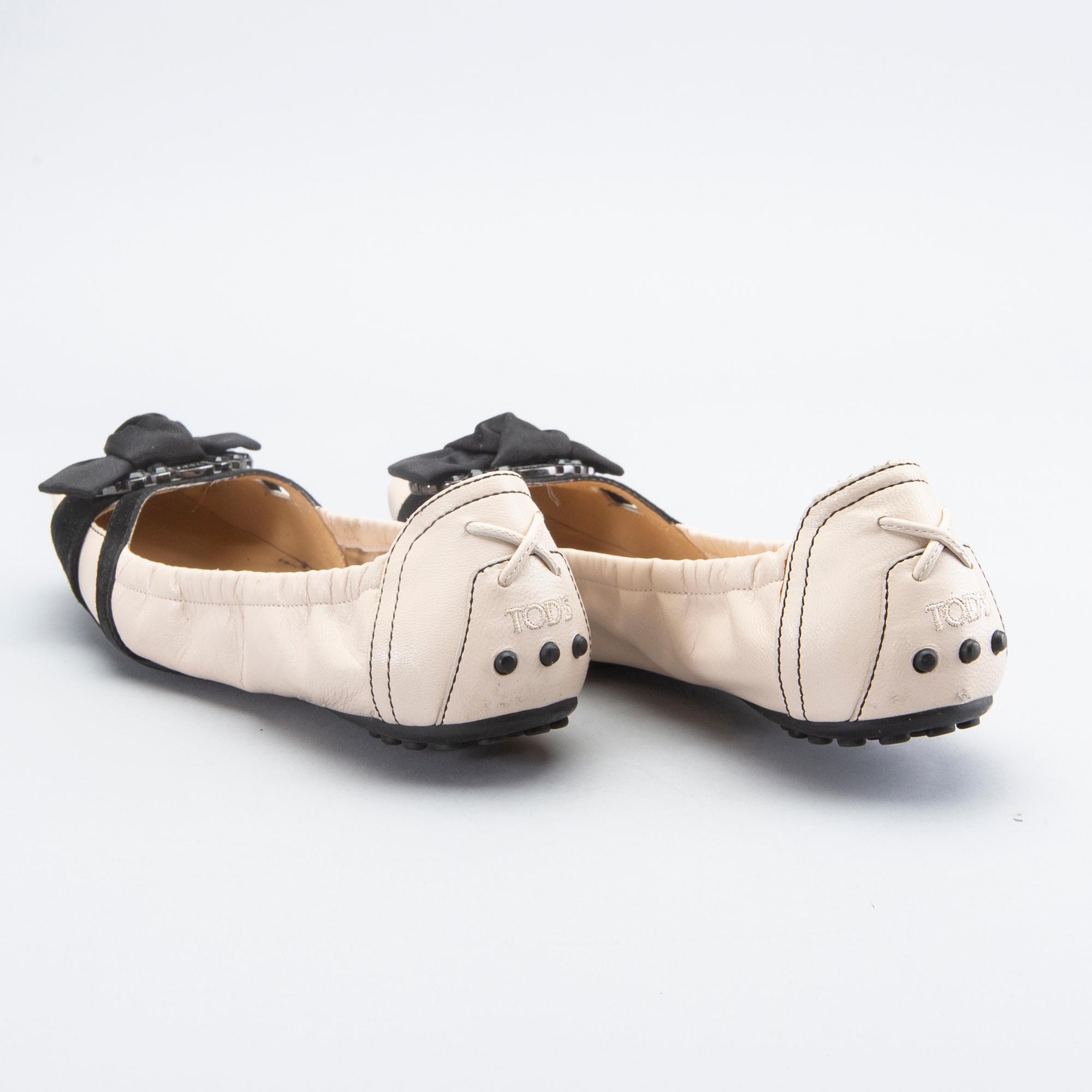 Tods`s och Roger Vivier, skor 2 par 37-37,5 enligt märkning.