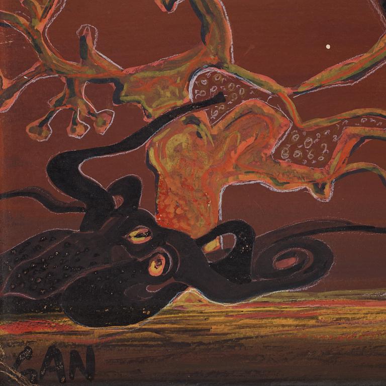 Gösta Adrian-Nilsson, "Bläckfisk" (Octopus).