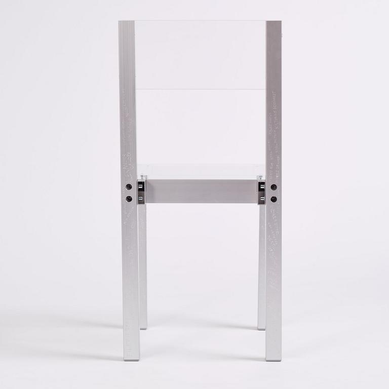 Fredrik Paulsen, stol, unik, "Chair One, Heroes", JOY, 2024.