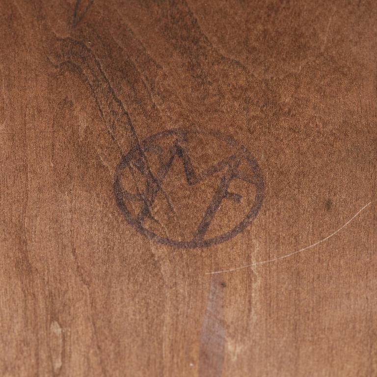 Anton Aurelius, a rare side table model "711/10", Svenska Möbelfabrikerna, Bodafors, 1930s.