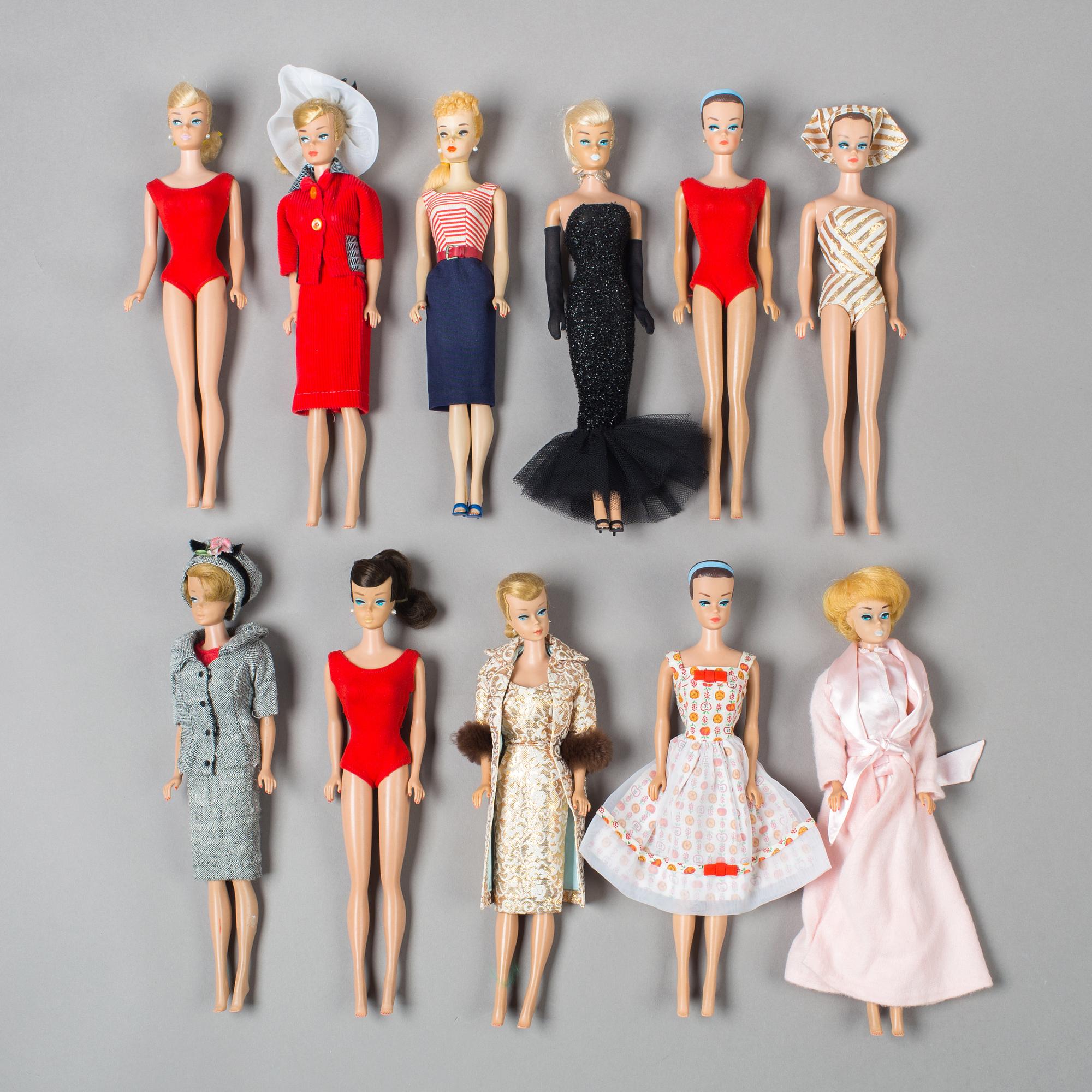 Mattel dolls 1960s sales