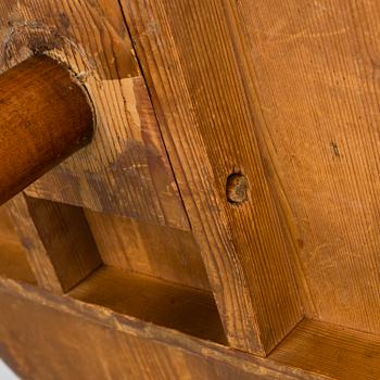 A Swedish 18th century tilt-top table by J Sjölin, master 1767-1785.