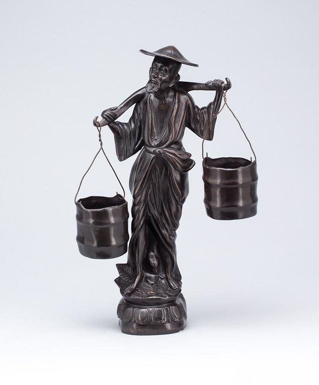 FIGURIN, brons, Japan 1900-tal.