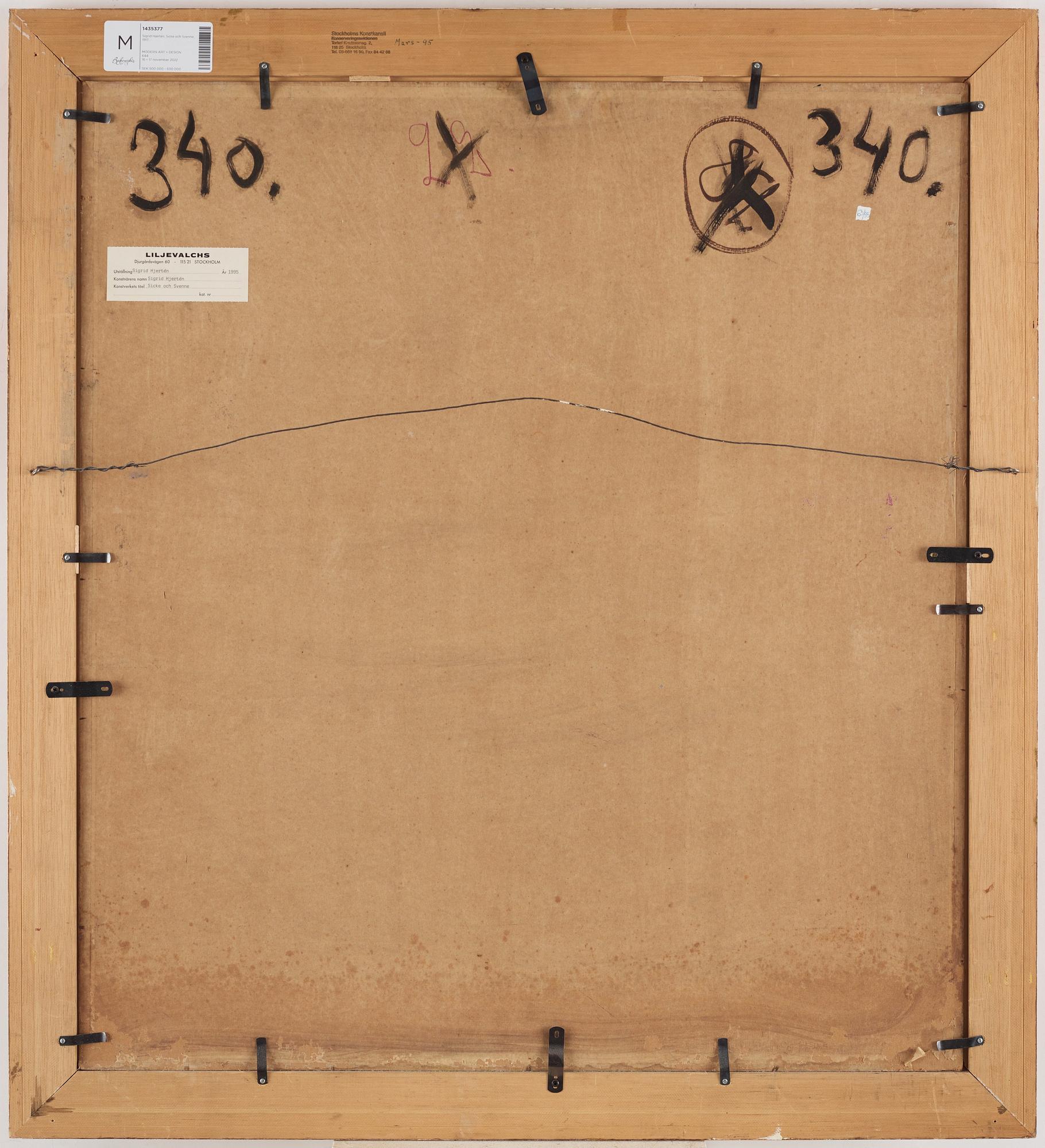 Sigrid Hjertén, "Sicke och Svenne".