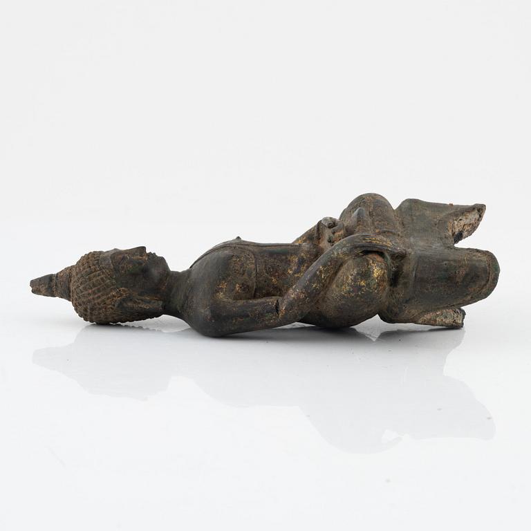 Buddha, brons, Thailand, Lanna, 1700-/1800-tal.