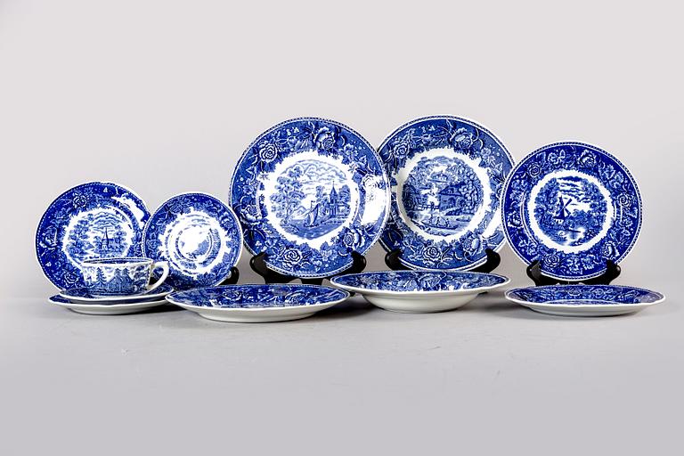 Reinhard Richter, Servis, Masema, "Landscape" Arabia, 66 delar, 1900-talets andra hälft.