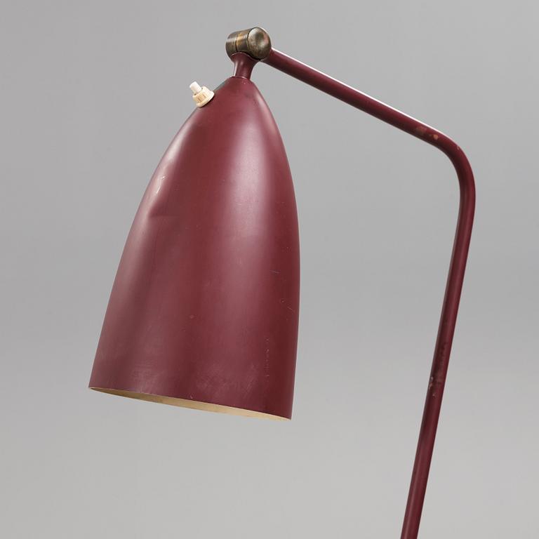 Greta Magnusson Grossman, a 'Grasshopper' floor lamp by Bergboms, Sweden 1950's.