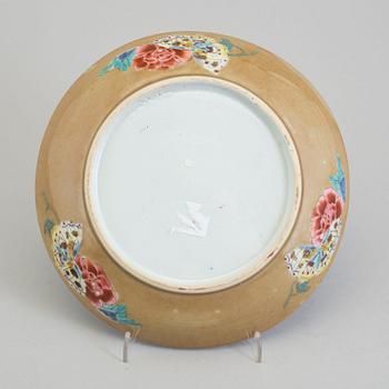 FAT, kompaniporslin. Qingdynastin, Qianlong (1736-95).