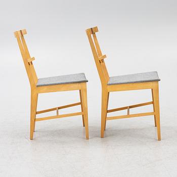 Nirvan Richter, a pair of chairs, Norrgavel.