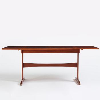 Josef Frank, a mahogany drop leaf table, Svenskt Tenn, 1940-1950s, 
model 1197.