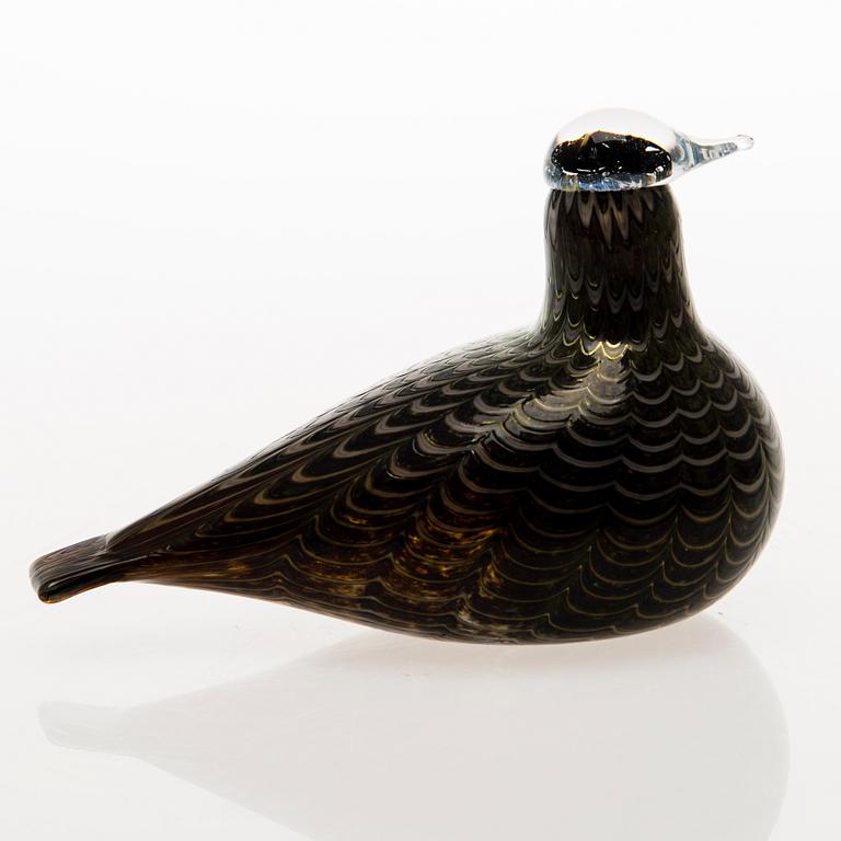 OIVA TOIKKA, a glass bird, signed O. Toikka Nuutajärvi.