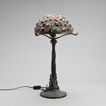 BORDSLAMPA, jugendstil, 1900-tal.