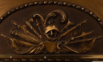 An Empire style mirror, 20th century.