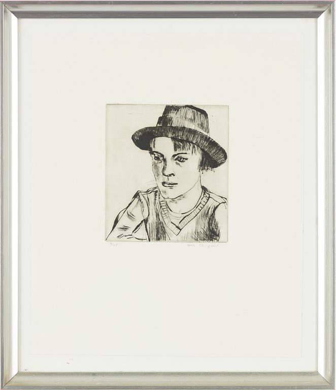 Lena Cronqvist, Portrait of Göran Tunström.