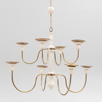 Josef Frank, a model 2586 chandelier, Svenskt Tenn.