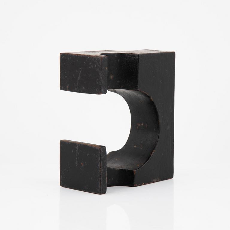 Björn Selder, sculpture, signed, numbered, iron.