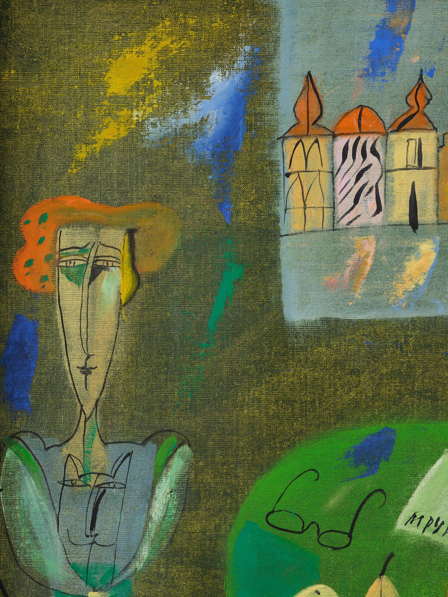 Madeleine Pyk, Café scene.