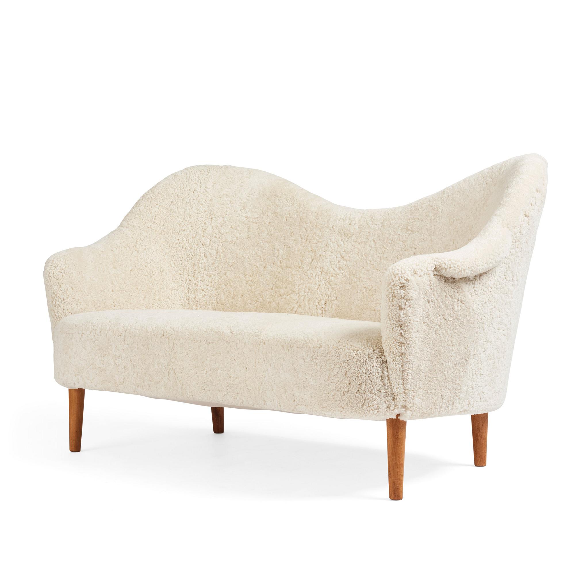 Carl Malmsten, soffa, modell "Samspel", Swedish Modern, AB Record i Bollnäs.