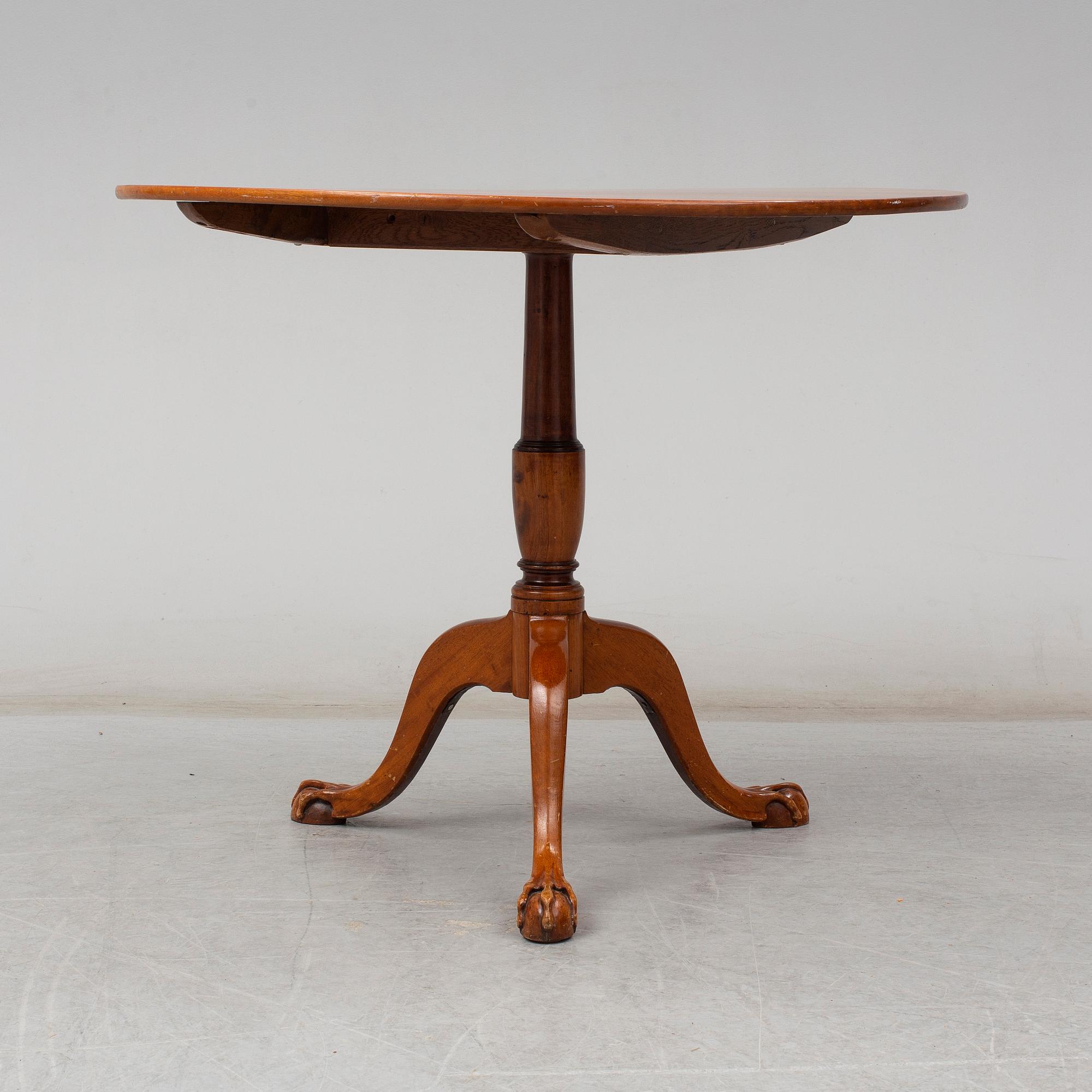 FÄLLBORD, England, 1700-talets slut / tidigt 1800-tal.