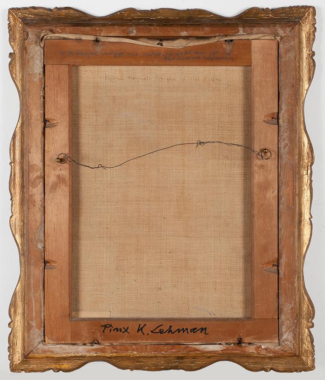 Unknown artist, first half of the 19th century, oil on canvas, not signed.