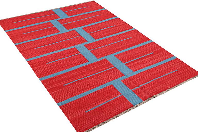 A rug, Kilim, Modern design, ca 243 x 173 cm.