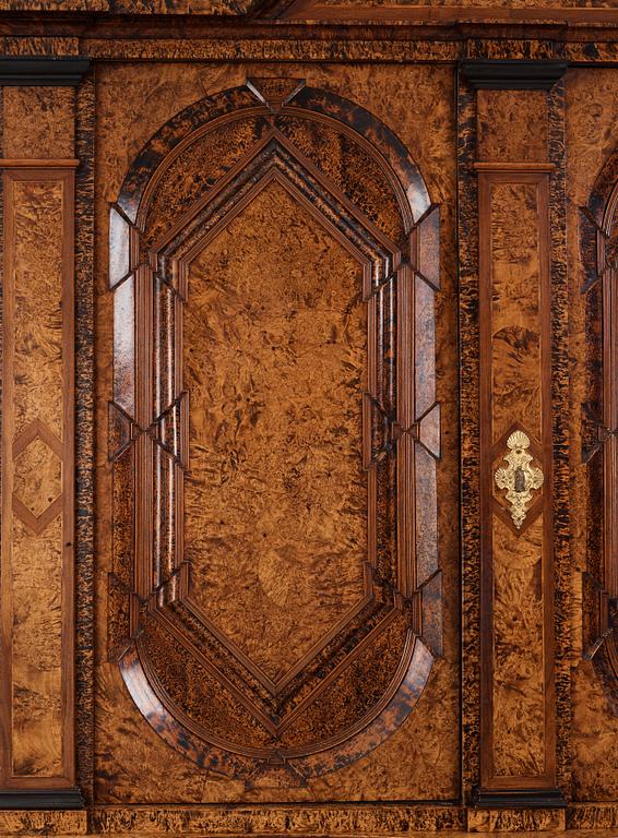 A Swedish late Baroque 18th century cupboard.