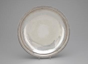 SKÅLFAT, silver, L. Carlman, Stockholm, 1951, totalvikt 861 gram.