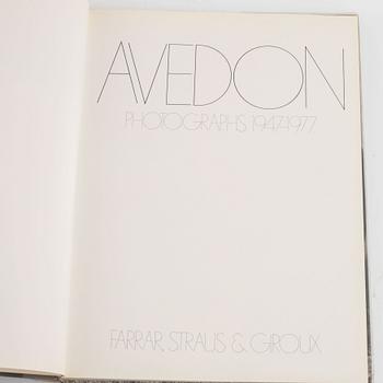 Richard Avedon, photo books, four volumes.