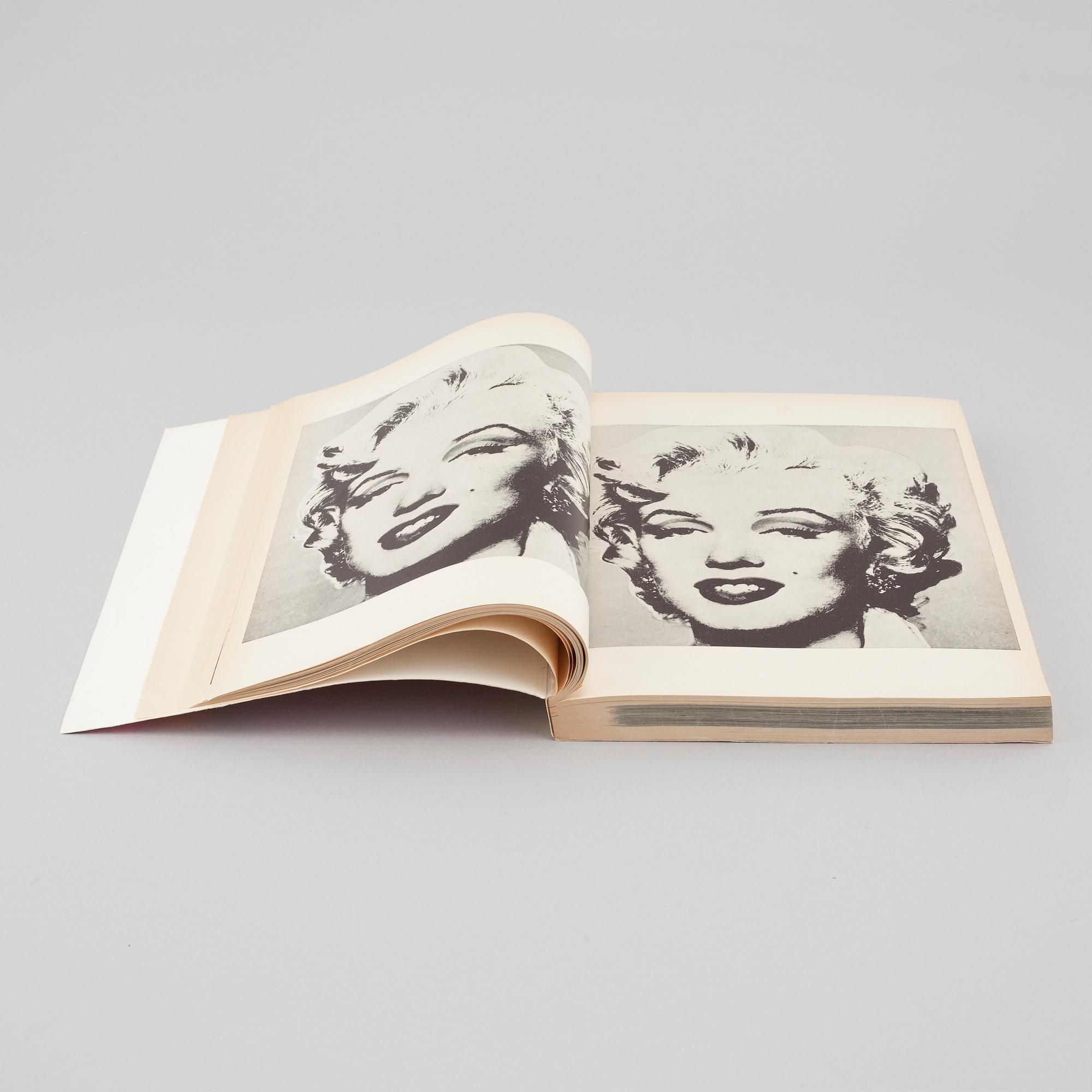 A catalouge from and exhibition about Andy Warhol at the museum of modern art in Stockholm, 1968.