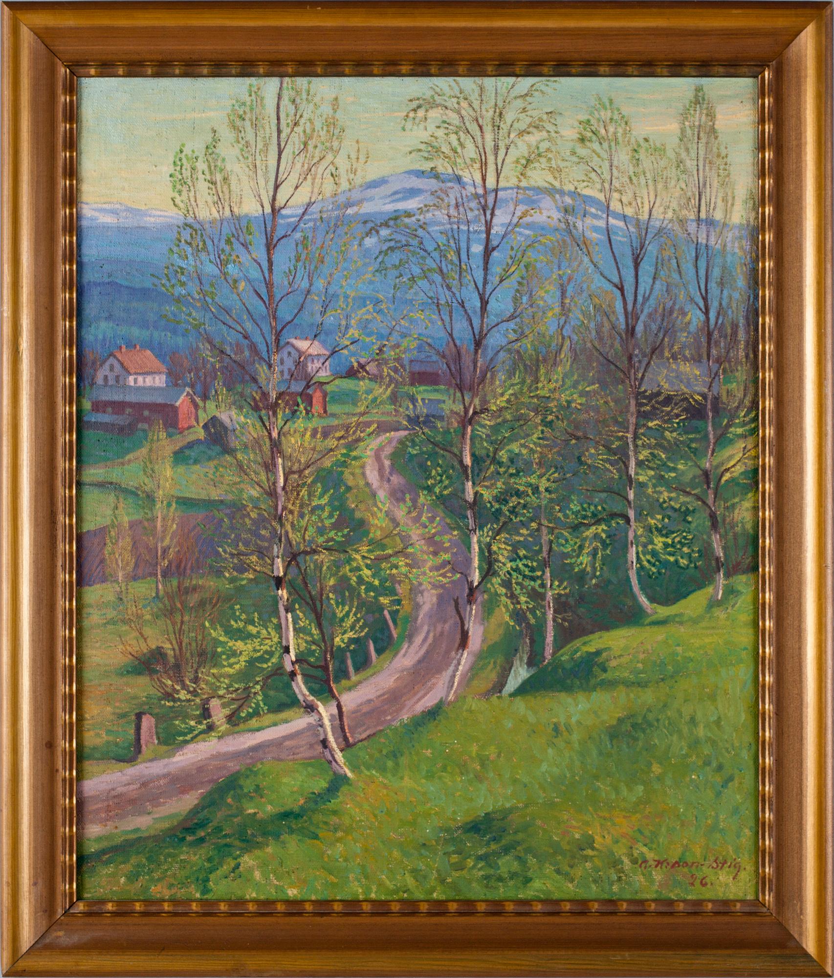 ANTE KARLSSON-STIG, olja på duk, sign o dat 1926.