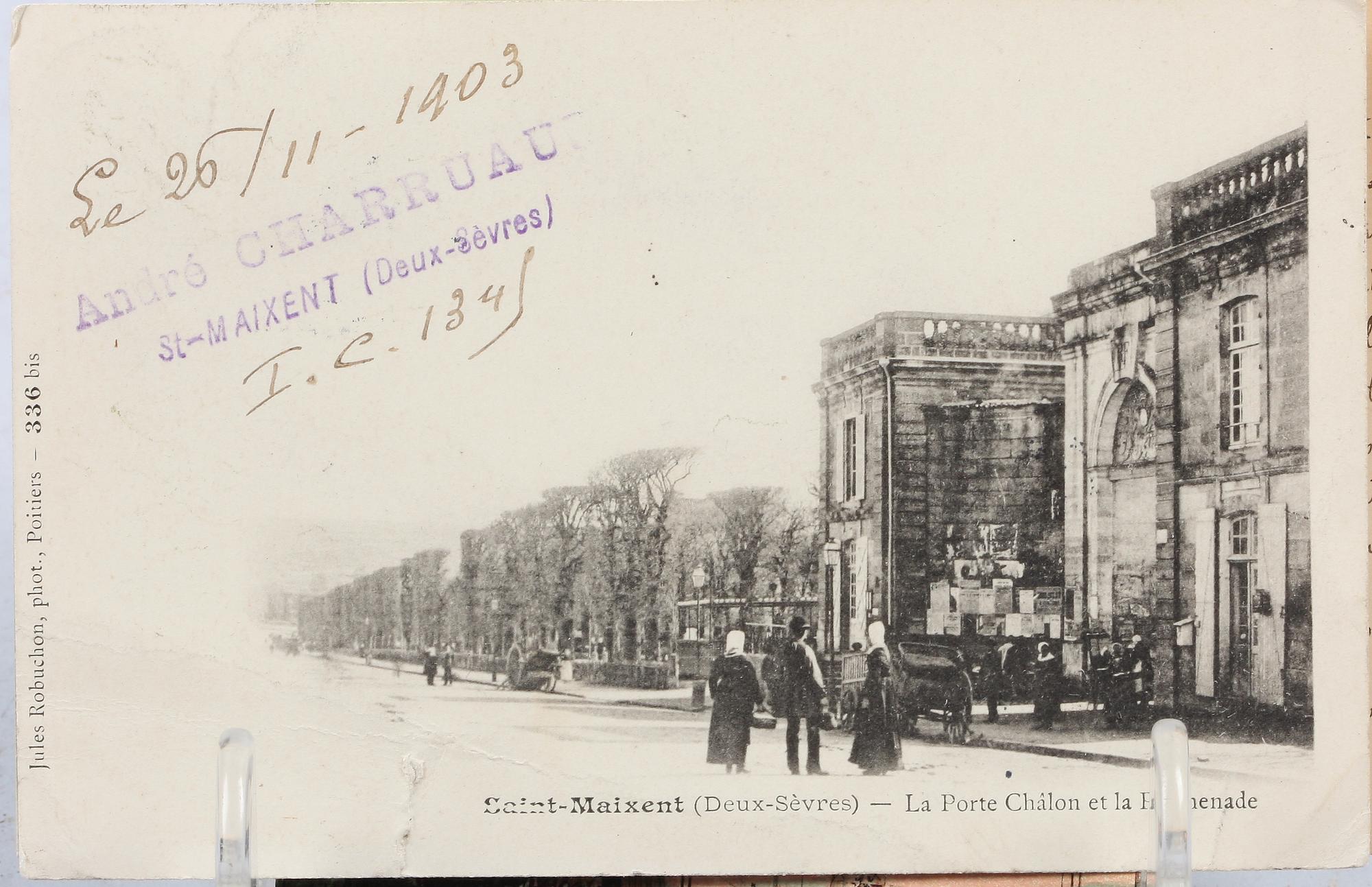 PARTI VYKORT, omkring sekelskiftet 1900.