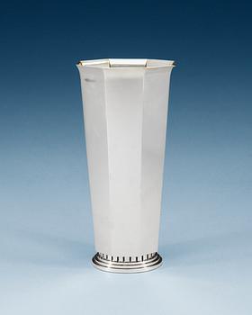 640. An Atelier Borgila sterling vase,